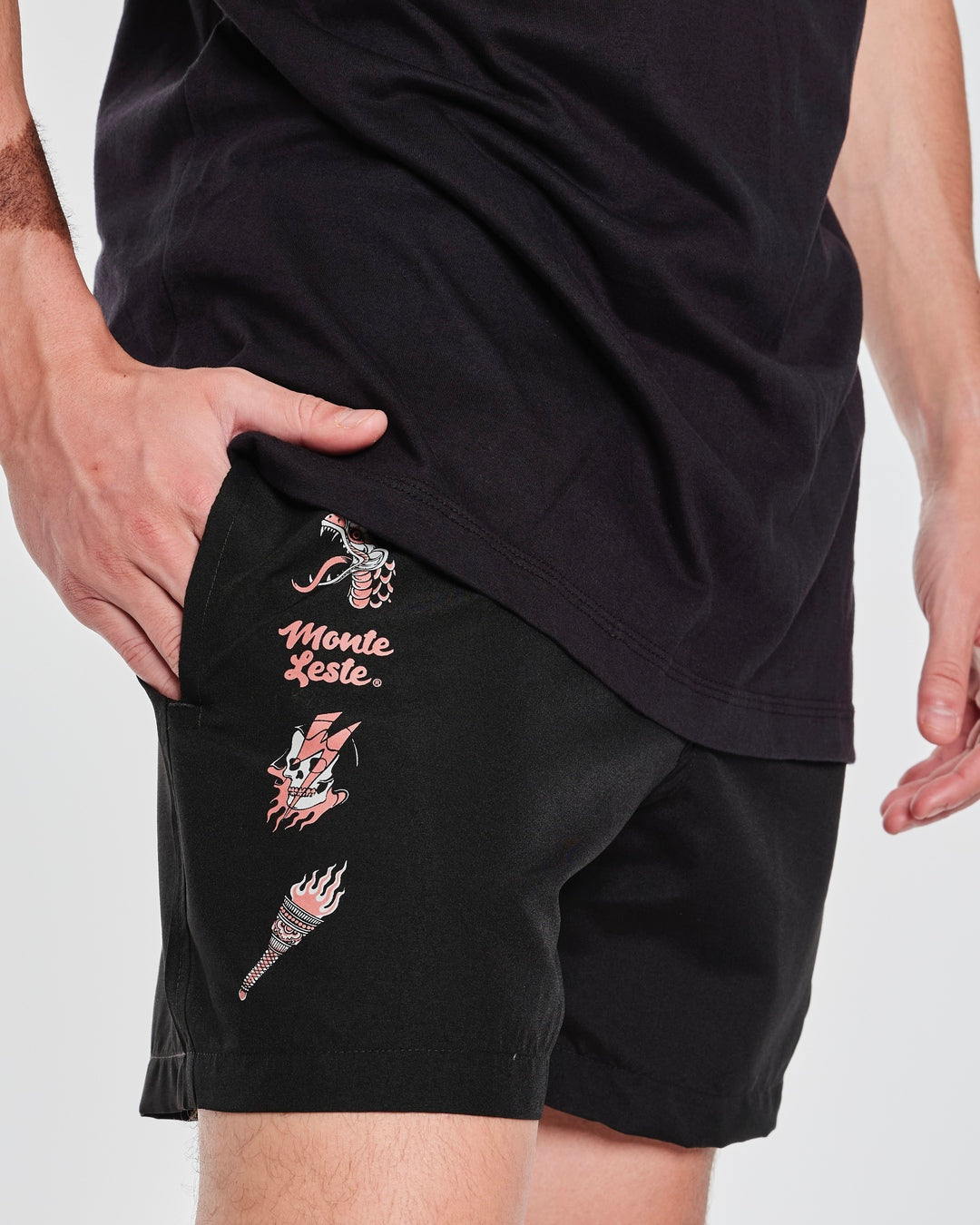 Shorts Water Wave - Braty Black