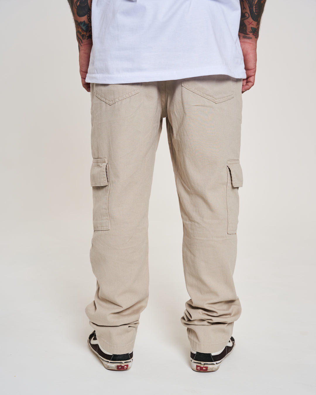 Cargo Twill Pants - Sand
