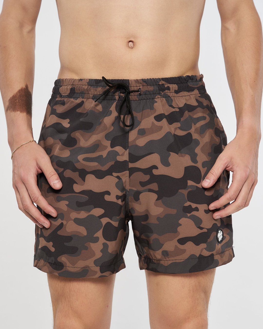 Shorts Water Elastic Printed - Camuflado