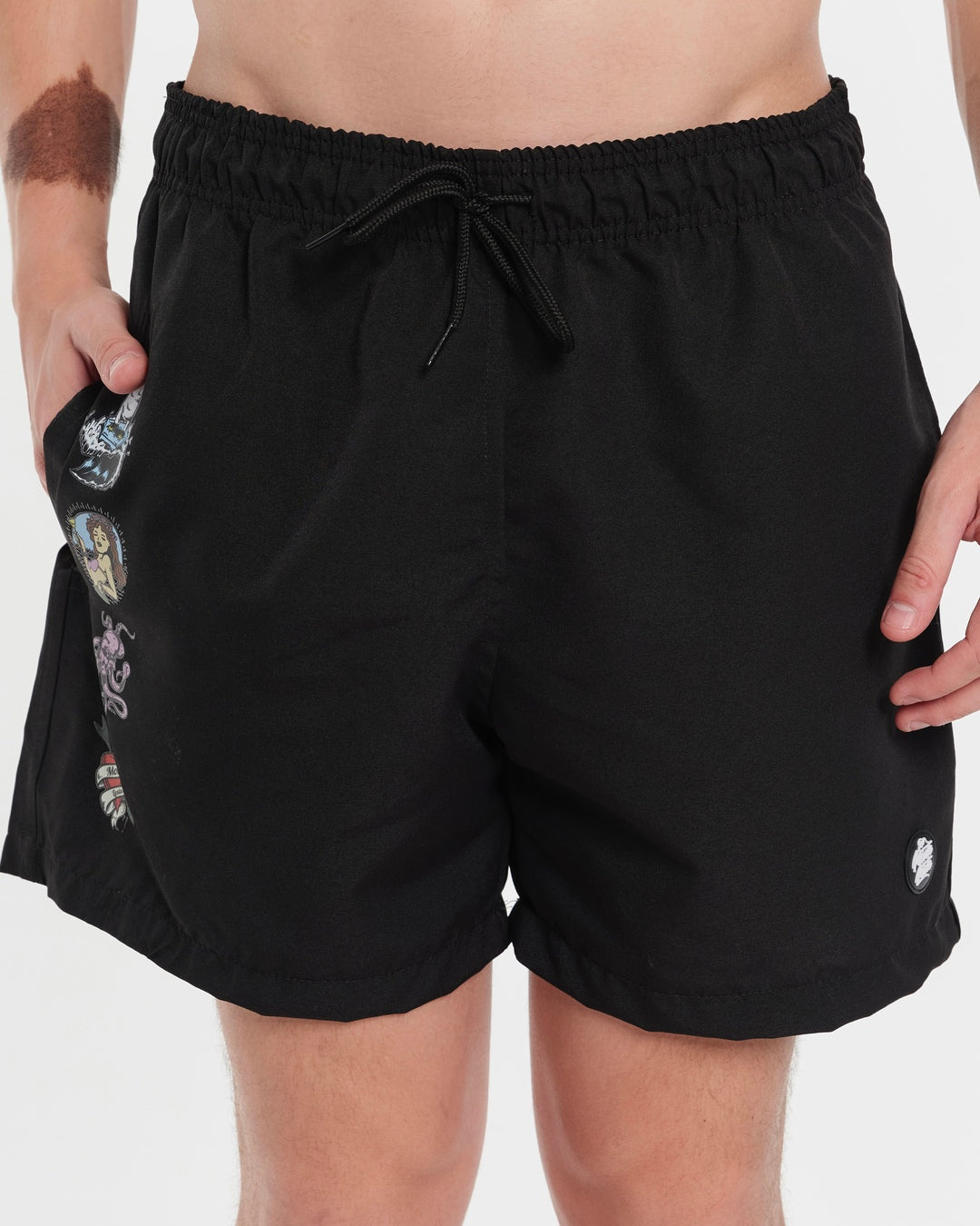 Shorts Water Wave - Hawaii Black
