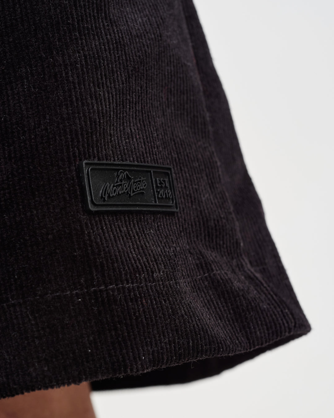 Shorts Corduroy Cargo - Black