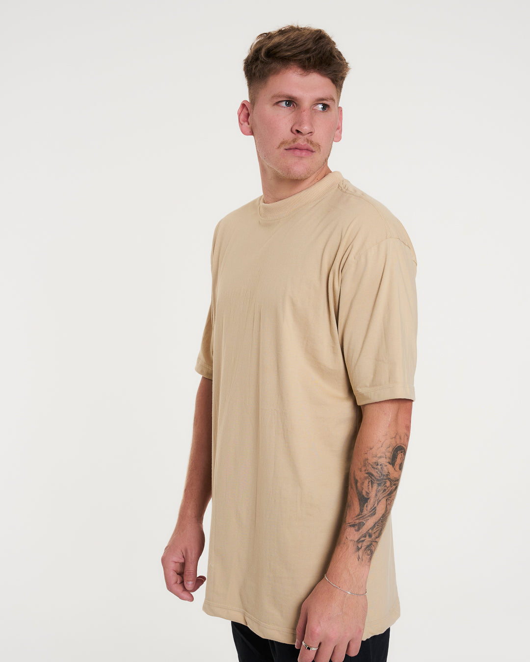 T-Shirt Oversized Printed Champs - Off White