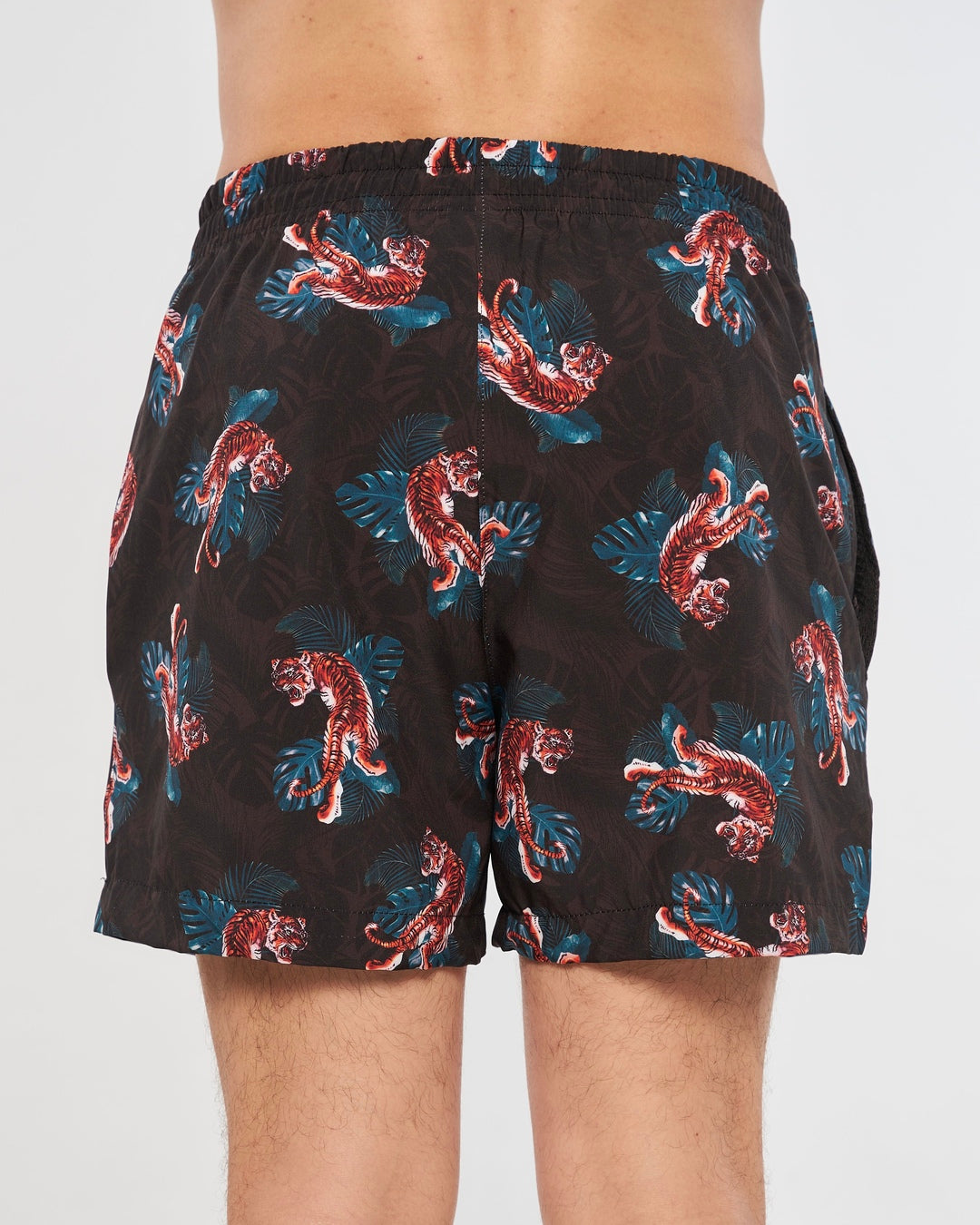 Shorts Water Elastic Printed - Tiger