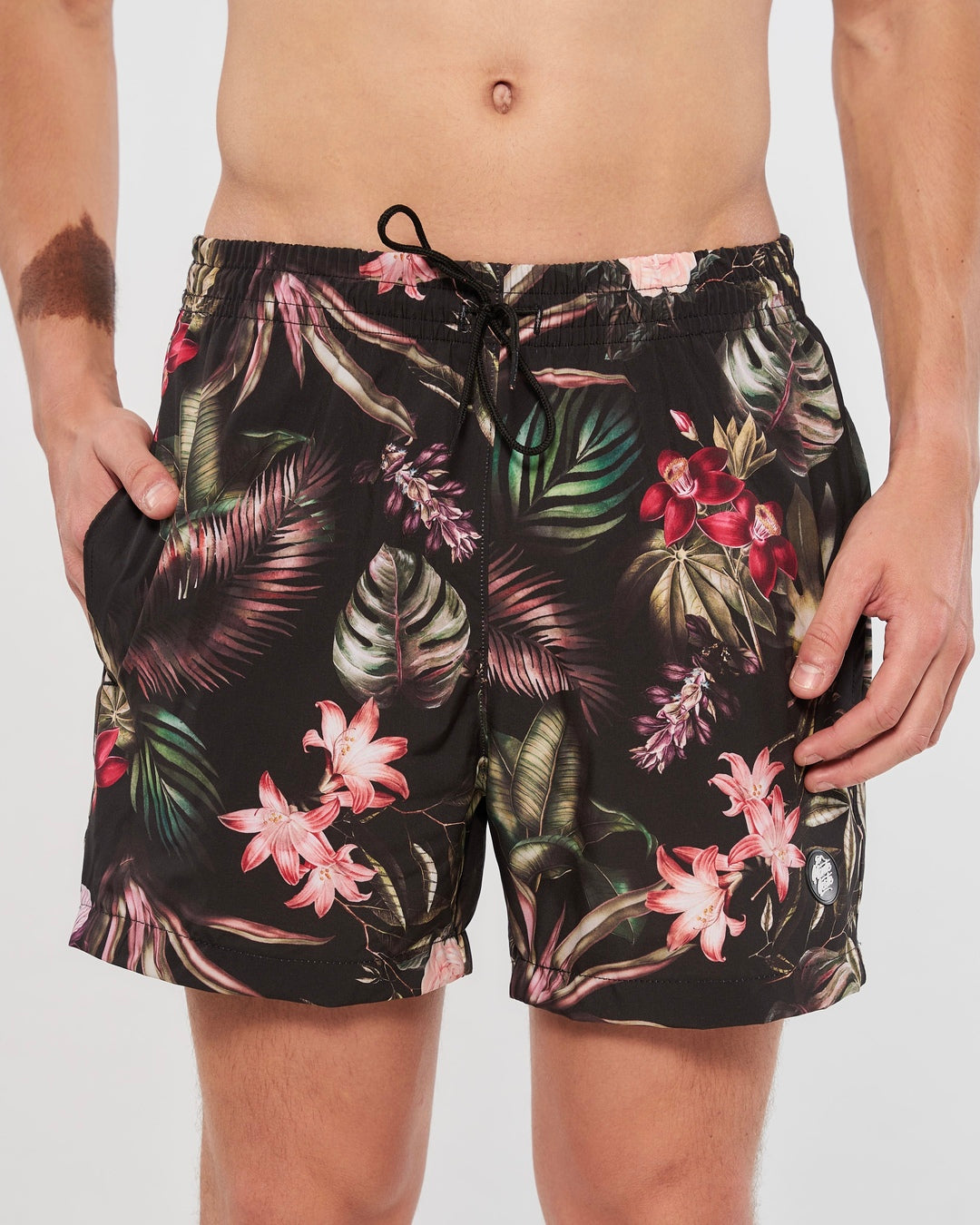 Shorts Water Elastic Printed - Floral