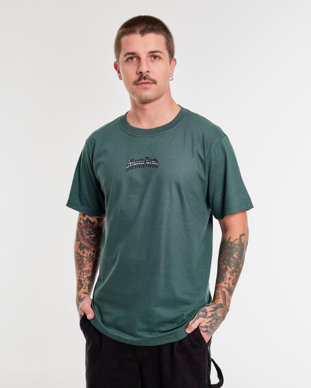 T-Shirt Regular Printed - Luck Green Forest