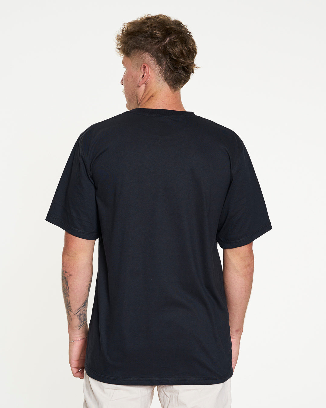 Printed Regular T-Shirt - Cinque Black