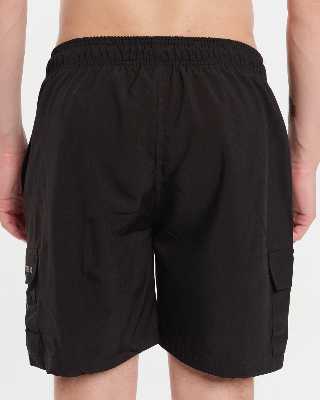 Shorts Cargo Elastic - Black