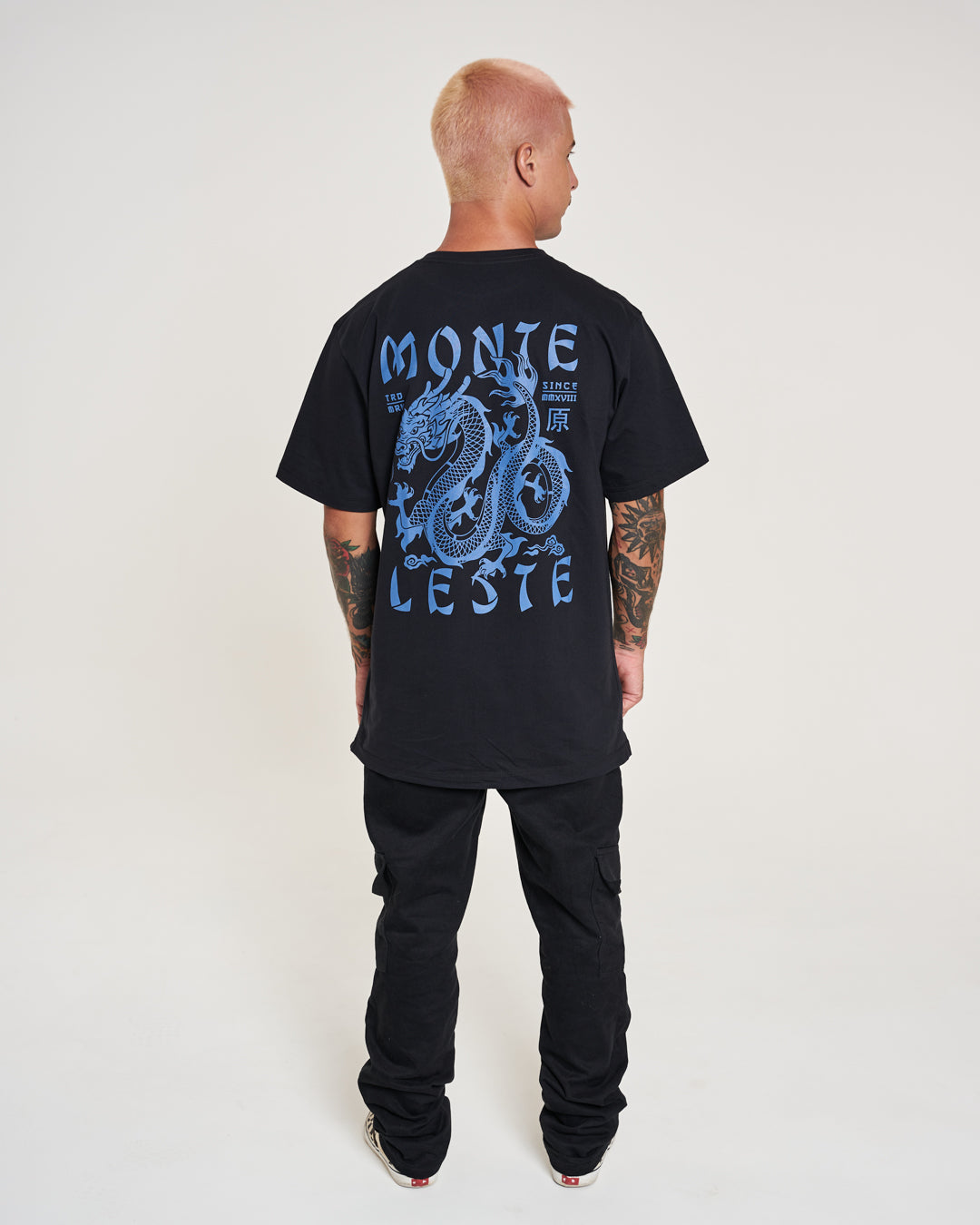 T-Shirt Regular Printed - China Black