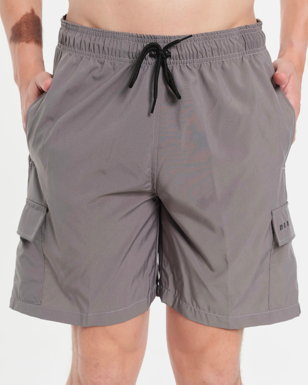 Shorts Cargo Elastic - Gray