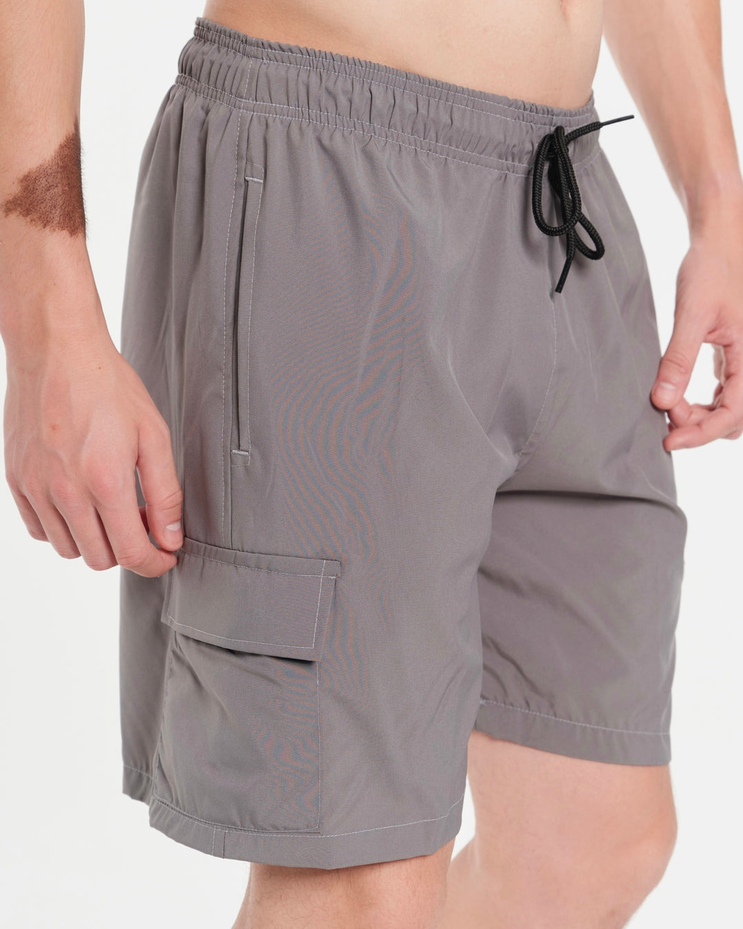 Shorts Cargo Elastic - Gray