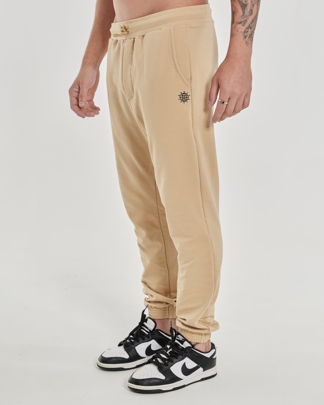 Pants de Sweatshirt Elastic - Sand
