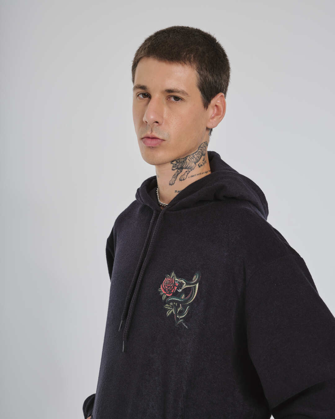Sweatshirt Kangaroo Sierra - Kai Black