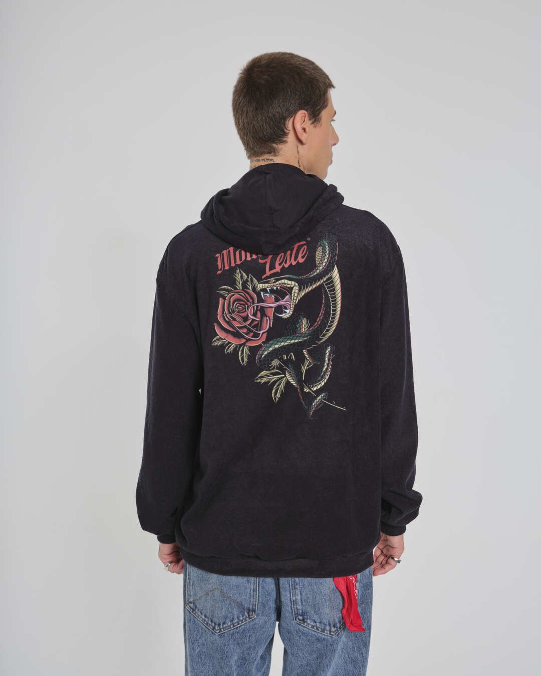 Sweatshirt Kangaroo Sierra - Kai Black