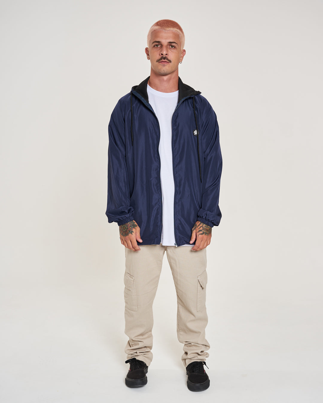 Jacket Windbreaker Soft Waterproof - Navy