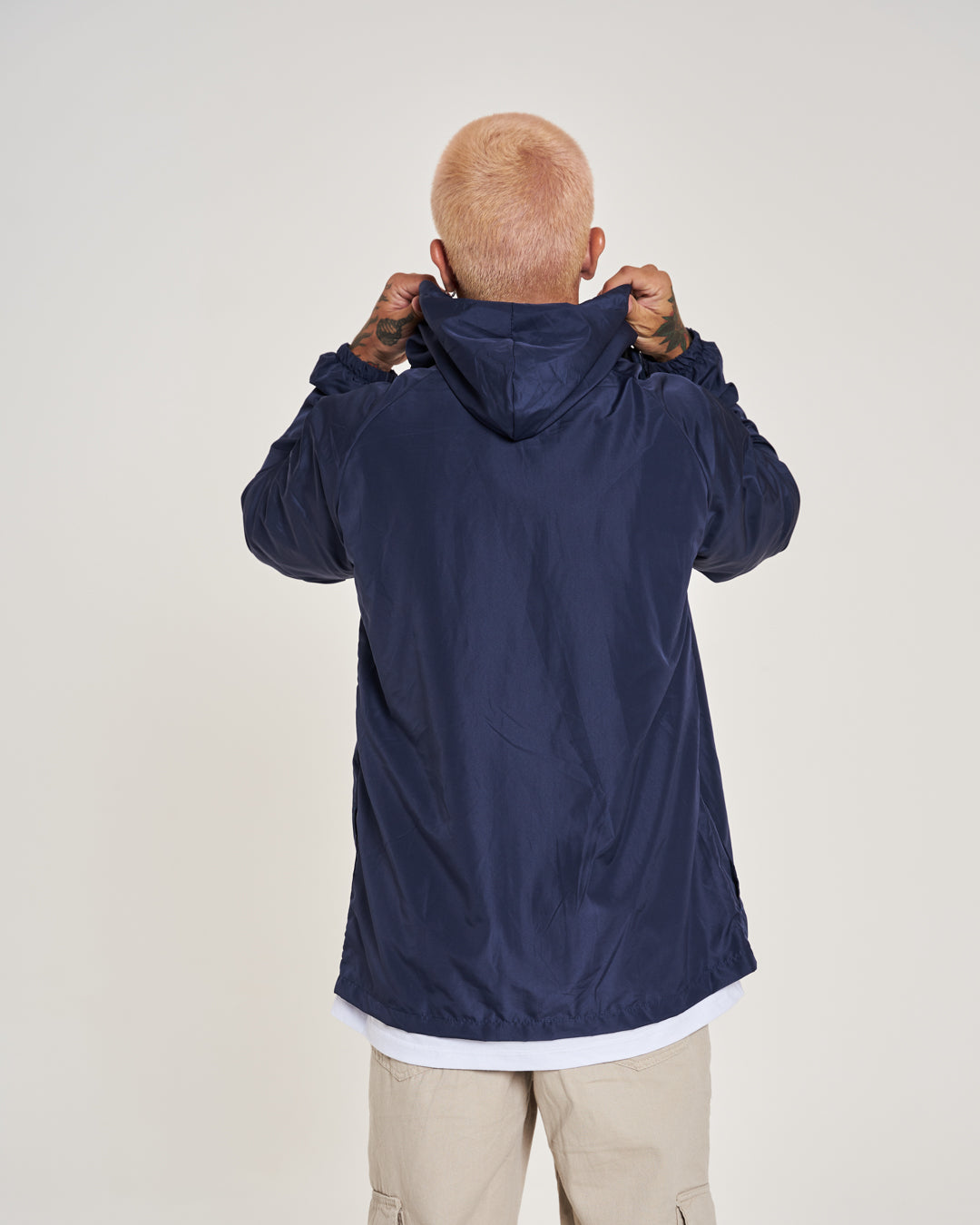 Jacket Windbreaker Soft Waterproof - Navy