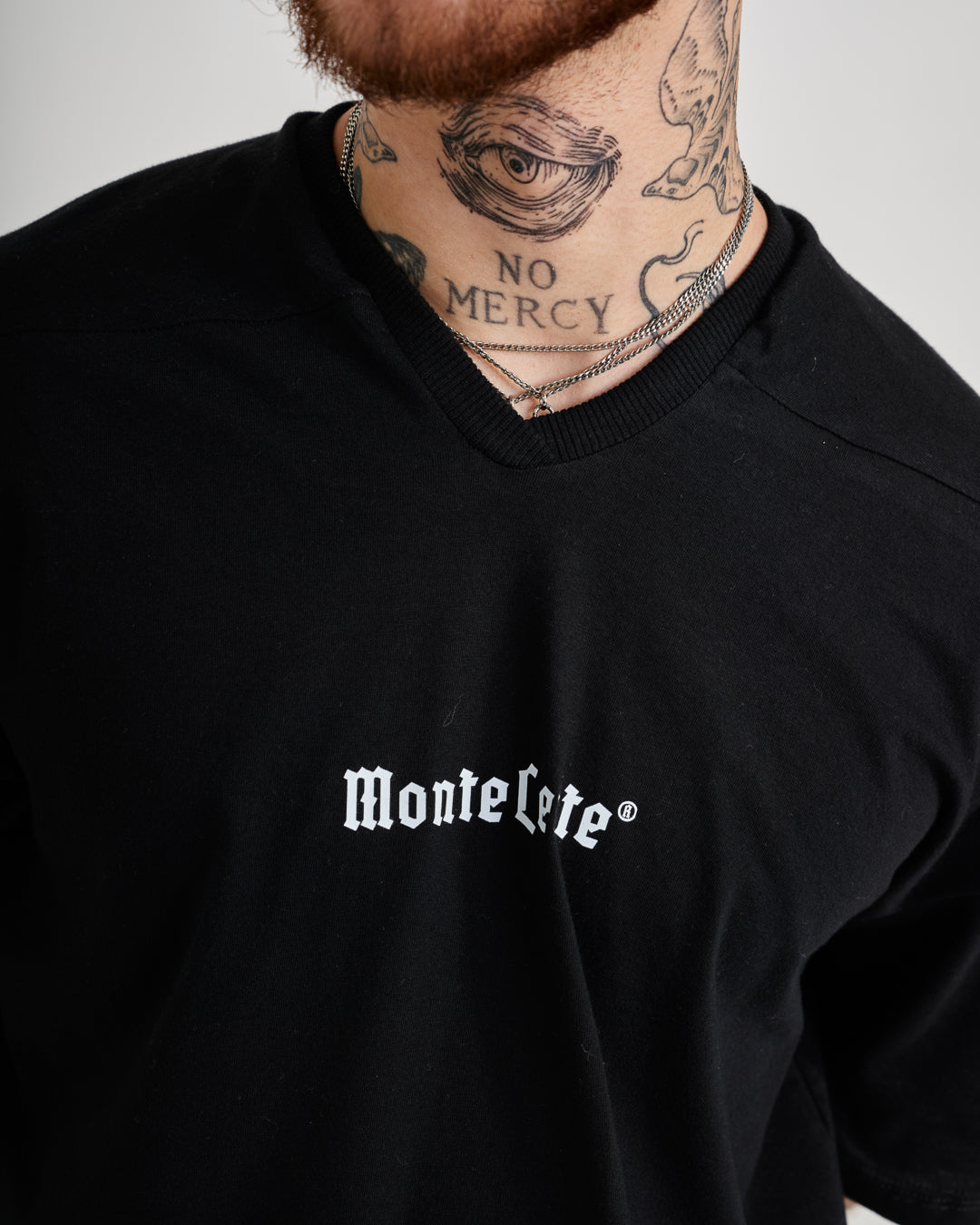 Oversized Jersey T-Shirt - Classic Black