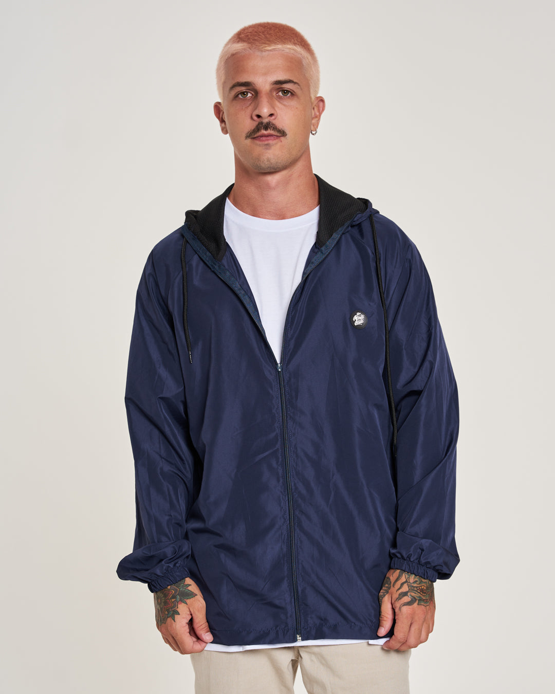 Jacket Windbreaker Soft Waterproof - Navy