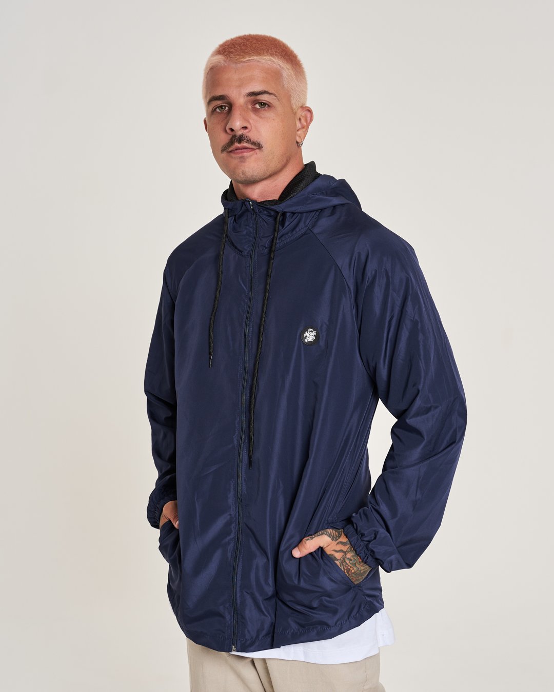 Jacket Windbreaker Soft Waterproof - Navy