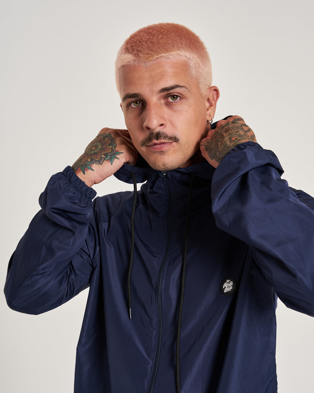 Jacket Windbreaker Soft Waterproof - Navy