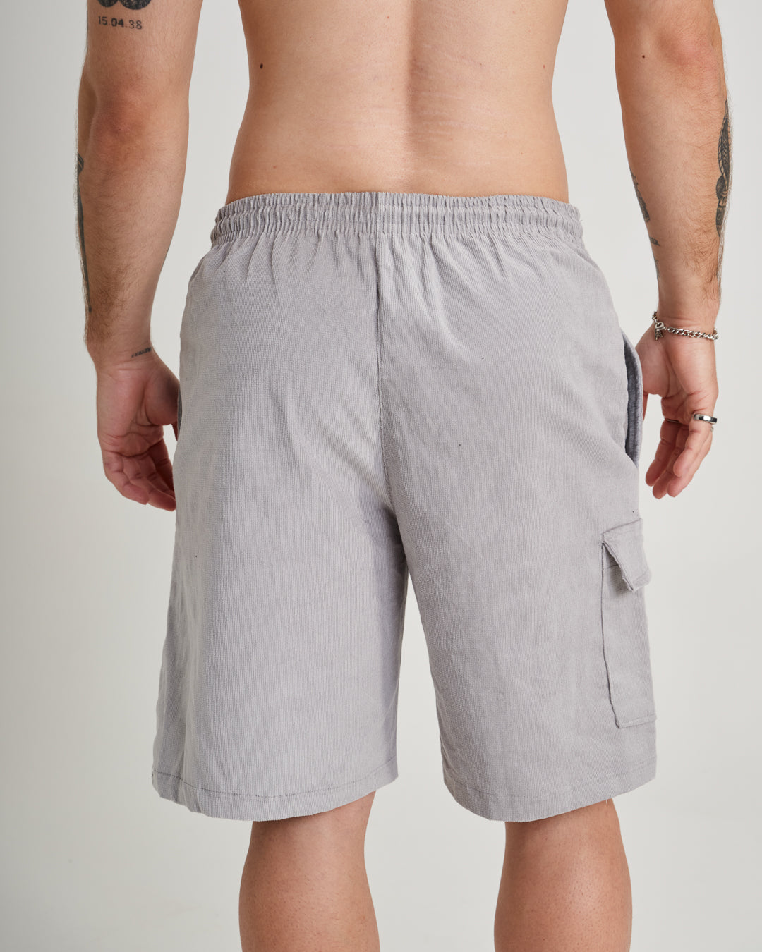 Shorts Corduroy Cargo - Nardo