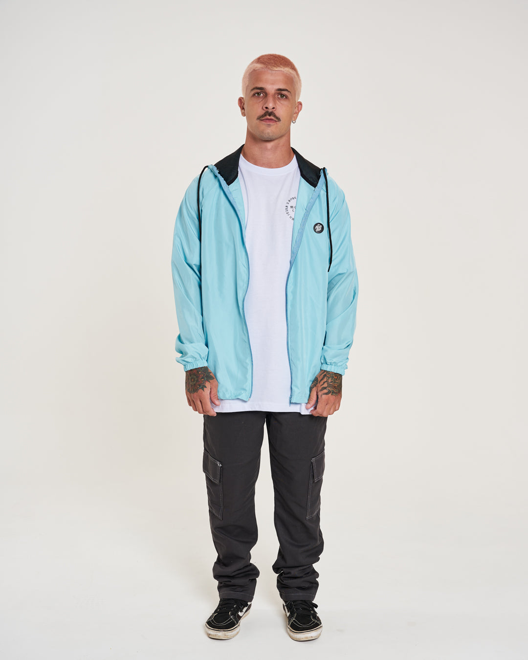 Jacket Windbreaker Soft Waterproof - Blue