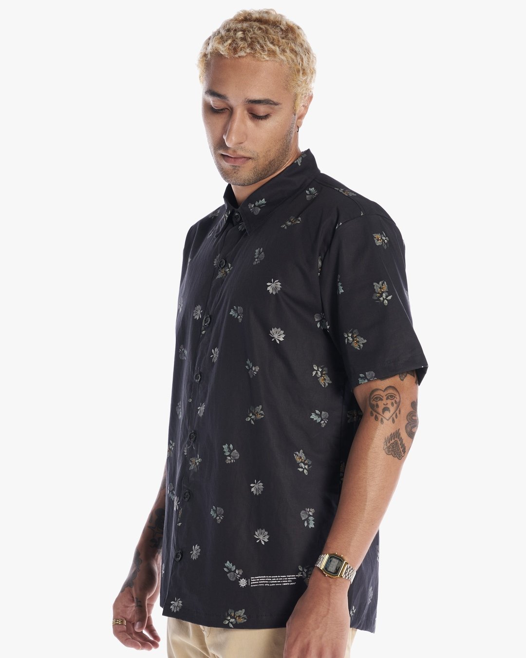 Camisa Casual Printed - Palmeira