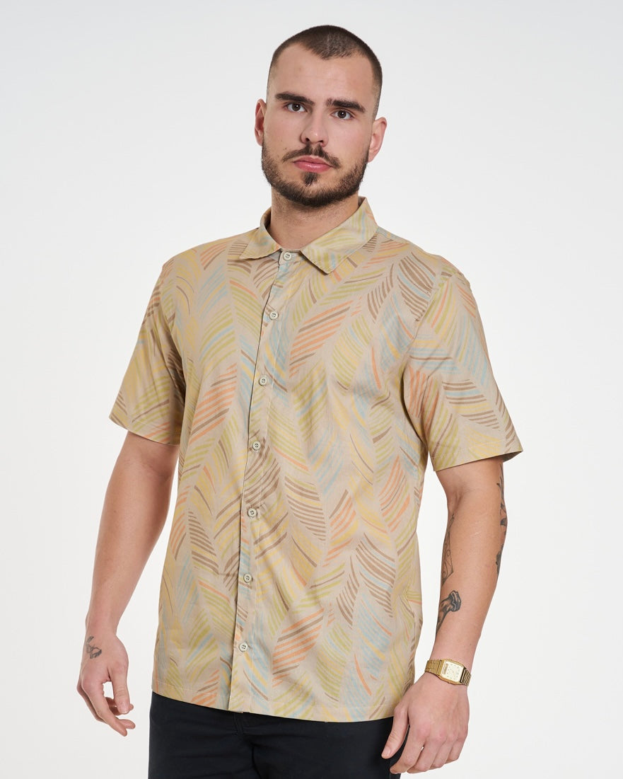 Camisa Casual Elastic Printed - America