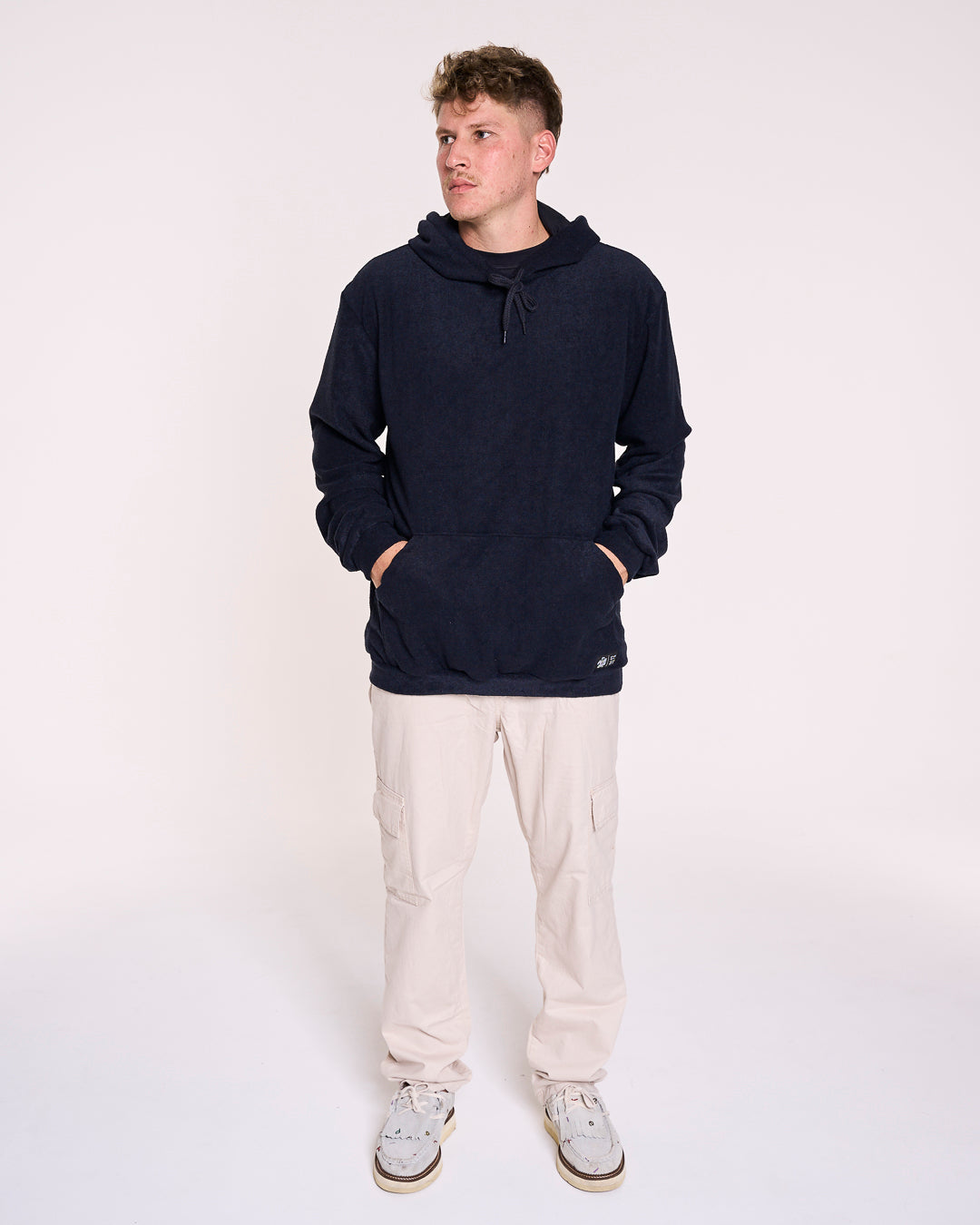 Sweatshirt Kangaroo Sierra - Black Plain