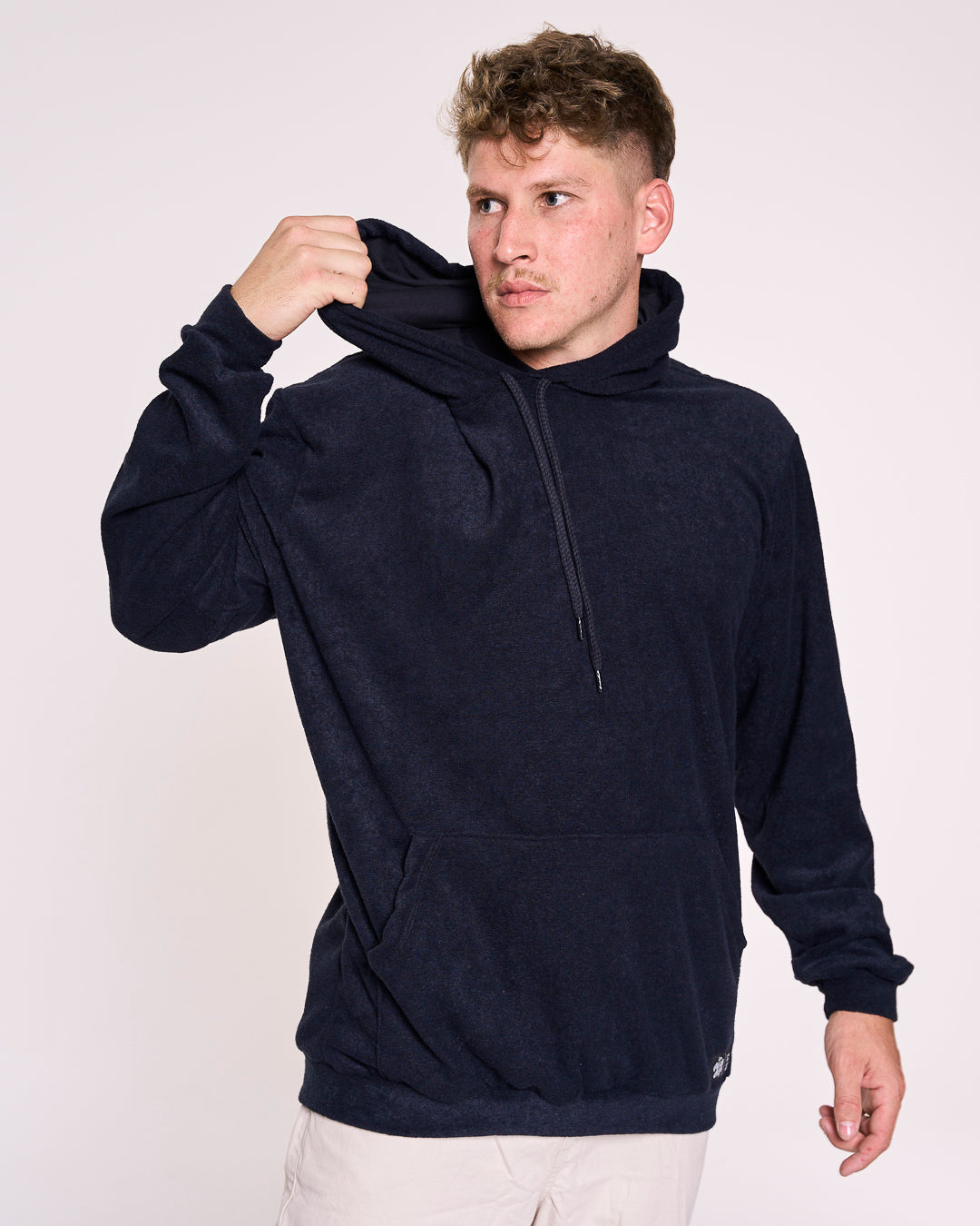 Sweatshirt Kangaroo Sierra - Black Plain