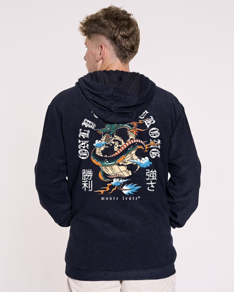 Sweatshirt Kangaroo Sierra - Global Black
