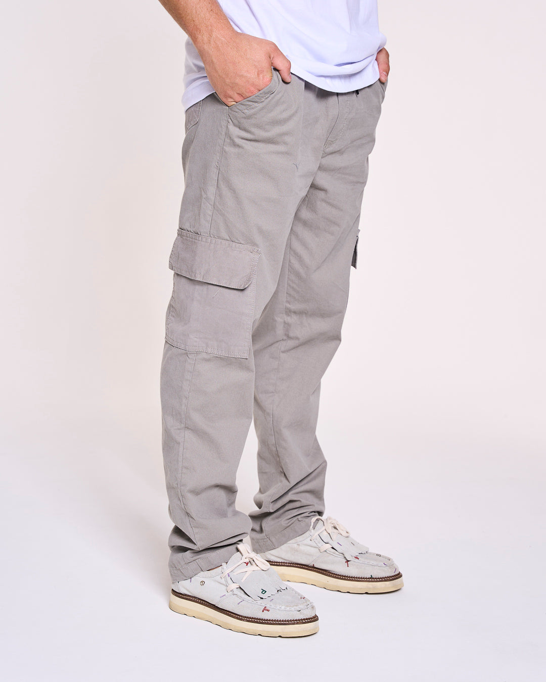 Cargo Twill Pants - Nardo