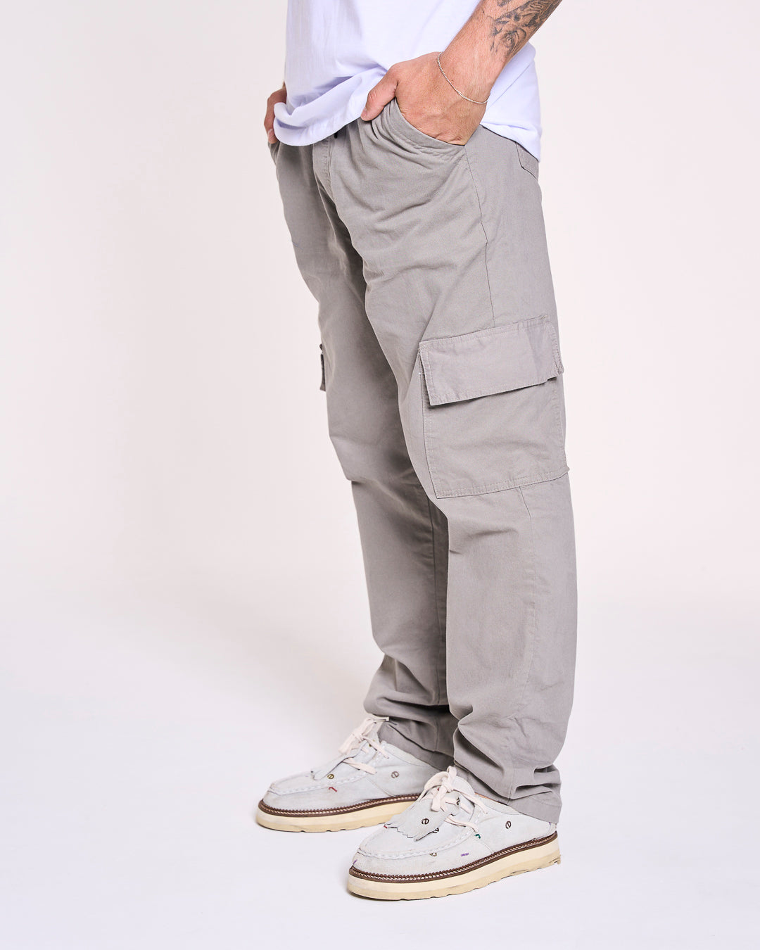 Cargo Twill Pants - Nardo