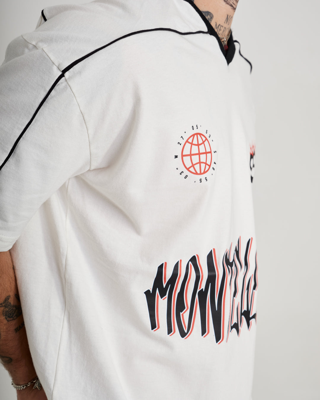 Oversized Jersey T-Shirt - 30 Off White