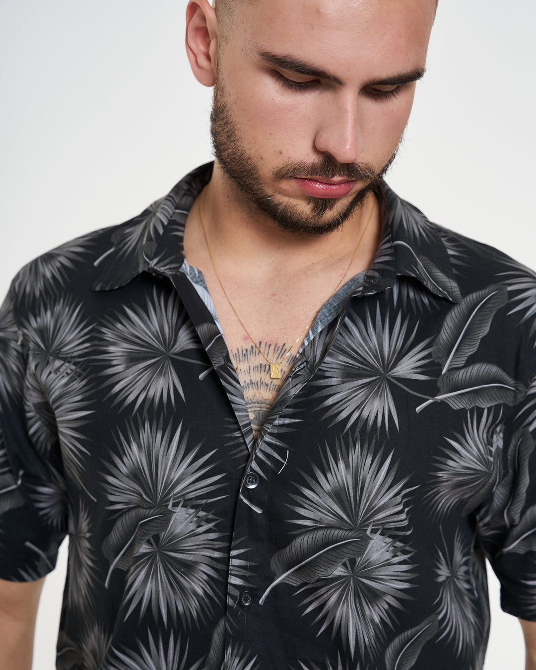 Camisa Casual Elastic Printed - Sirrus