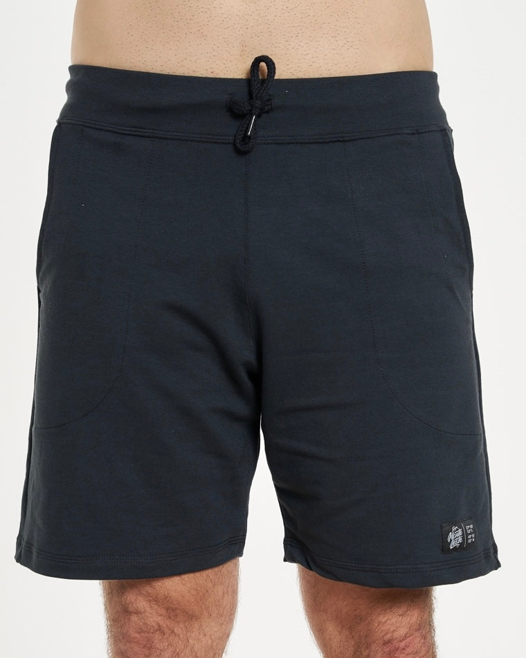 Shorts de Sweatshirt Elastic - Black