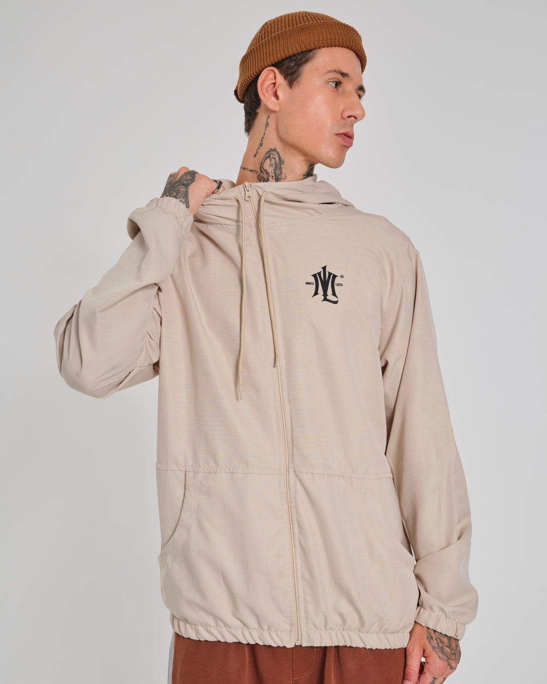 Jacket Windbreaker Under - Sand
