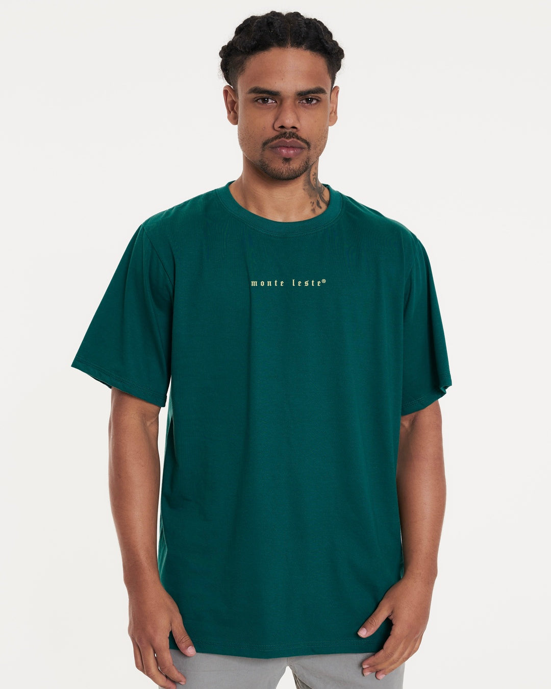 T-Shirt Regular Printed - Leste Green Forest