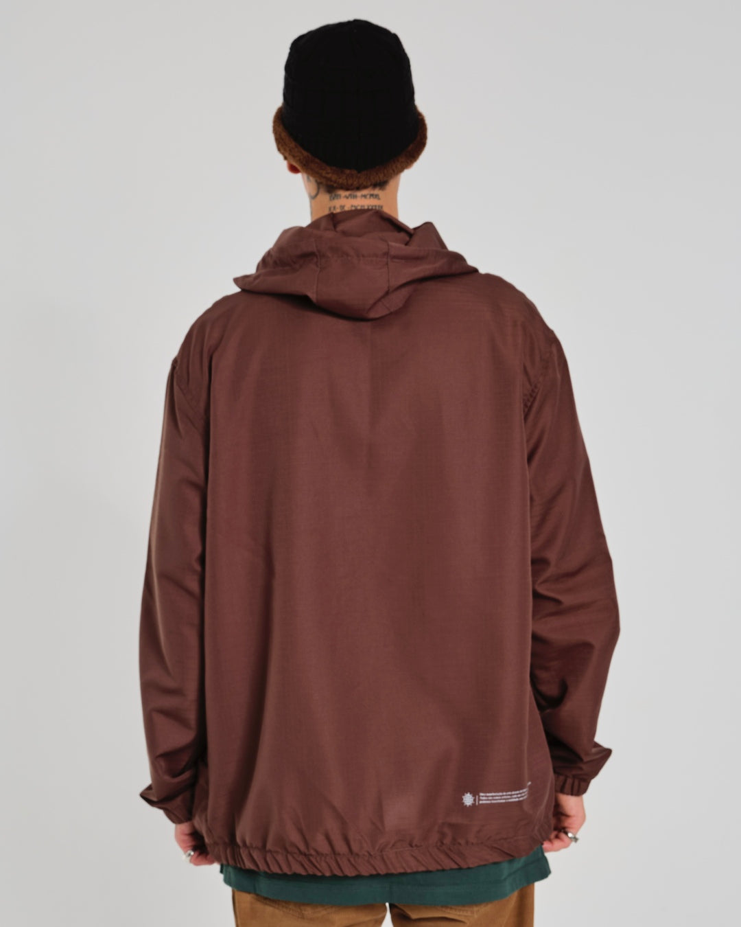 Jacket Windbreaker Under - Brown