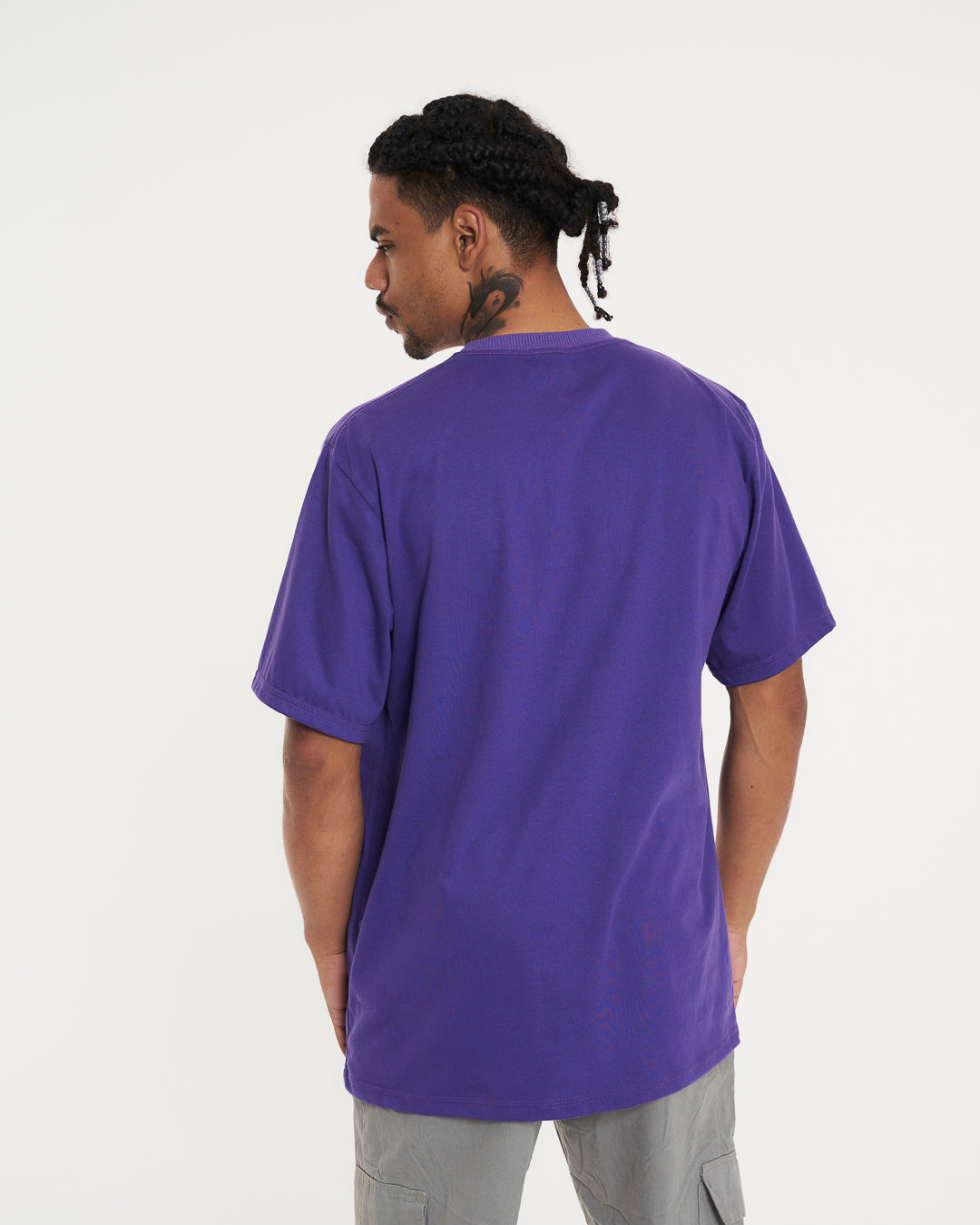 T-Shirt Regular Plain - Purple