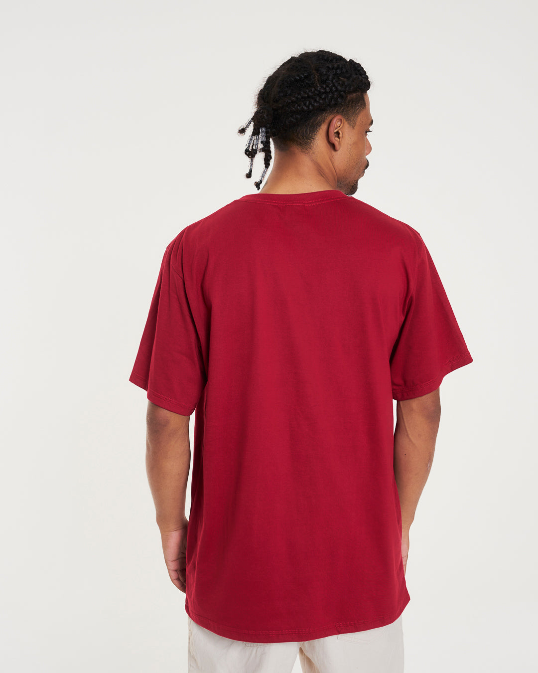 T-Shirt Regular Printed - Leste Red Dark