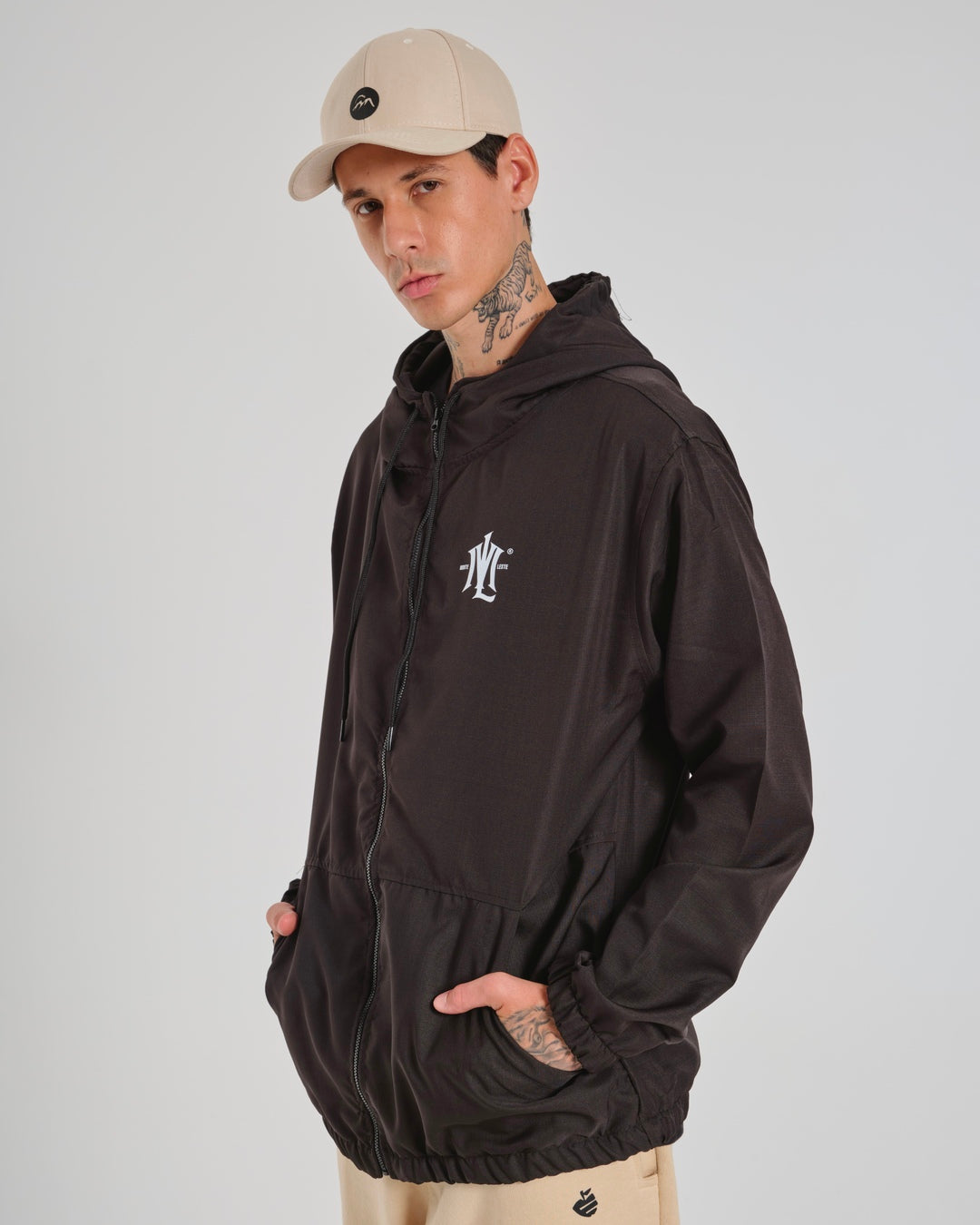 Jacket Windbreaker Under - Black
