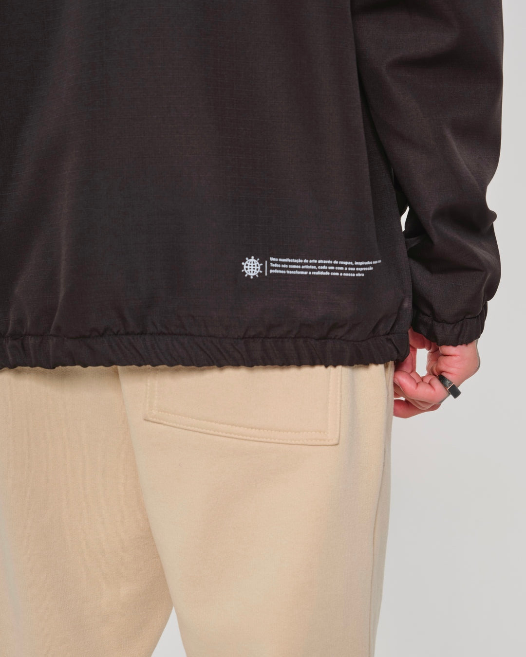 Jacket Windbreaker Under - Black