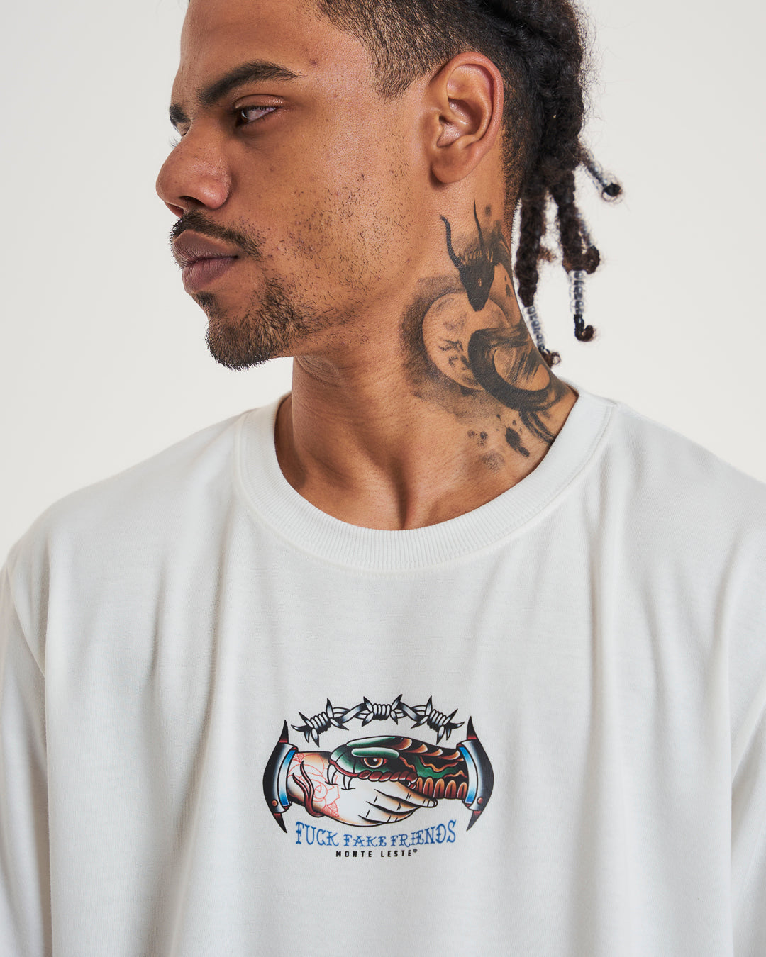 T-Shirt Regular Printed - Fake Off White