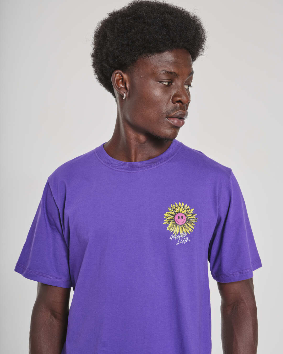 T-Shirt Regular Printed - Good Life Purple