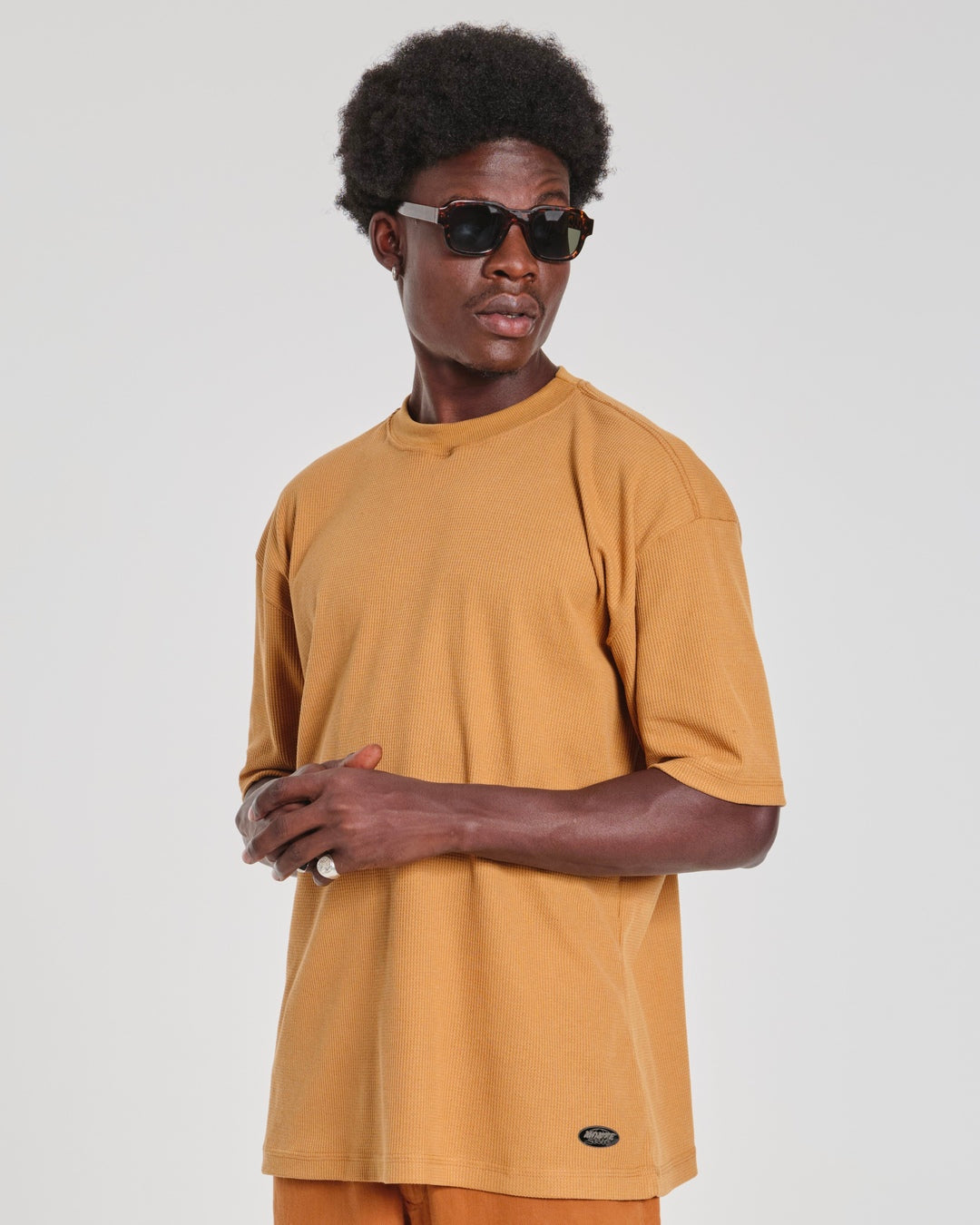 T-Shirt Oversized Under - Caramelo