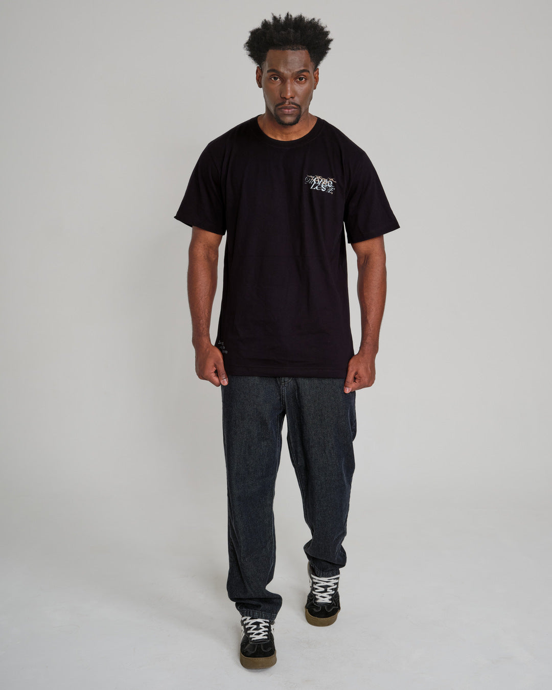 Straight Jeans - Black