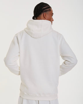 Sweatshirt Kangaroo Hooded - ML Off White