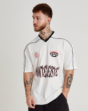 T-Shirt Jersey Oversized - 30 Off White
