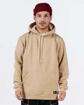 Sweatshirt Kangaroo Hooded - Sand Plain