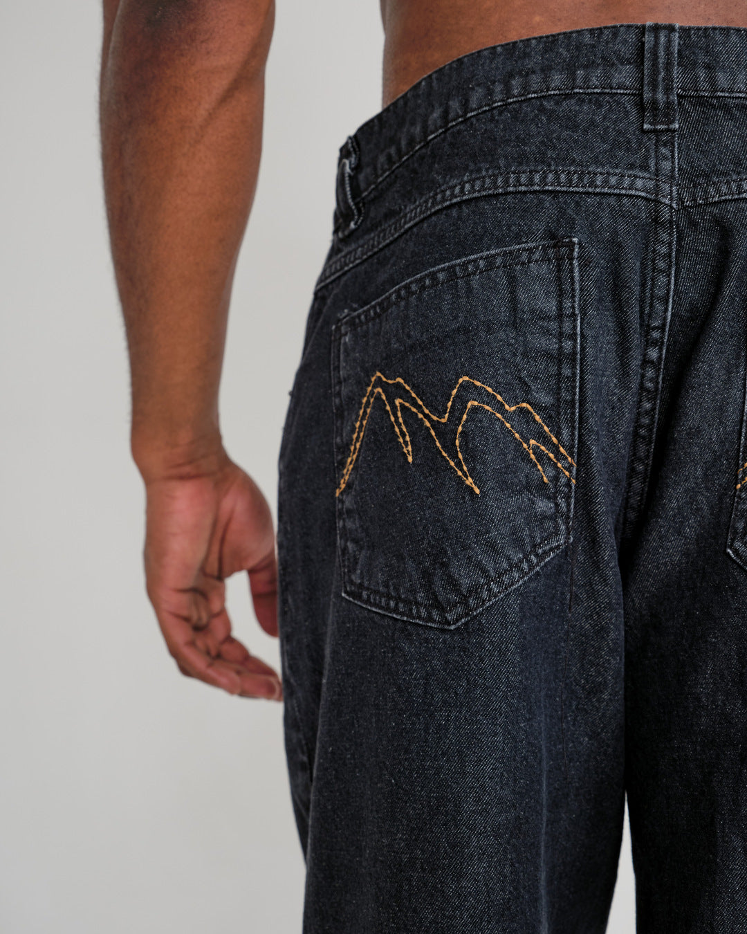 Straight Jeans - Black